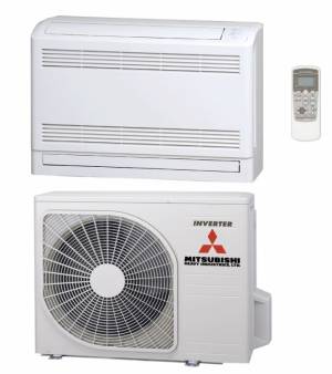 Mitsubishi Heavy Industries Air Conditioning SRF35ZS-W Floor Standing Heat Pump 3.5kw
