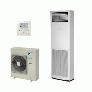 The Daikin FVA140/RZAG/1 Alpha Floor Standing Heat Pump