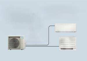 Daikin Air conditioning Multi 1x 2MXM40A9, FTXA20CW, CVXM20A9 Units